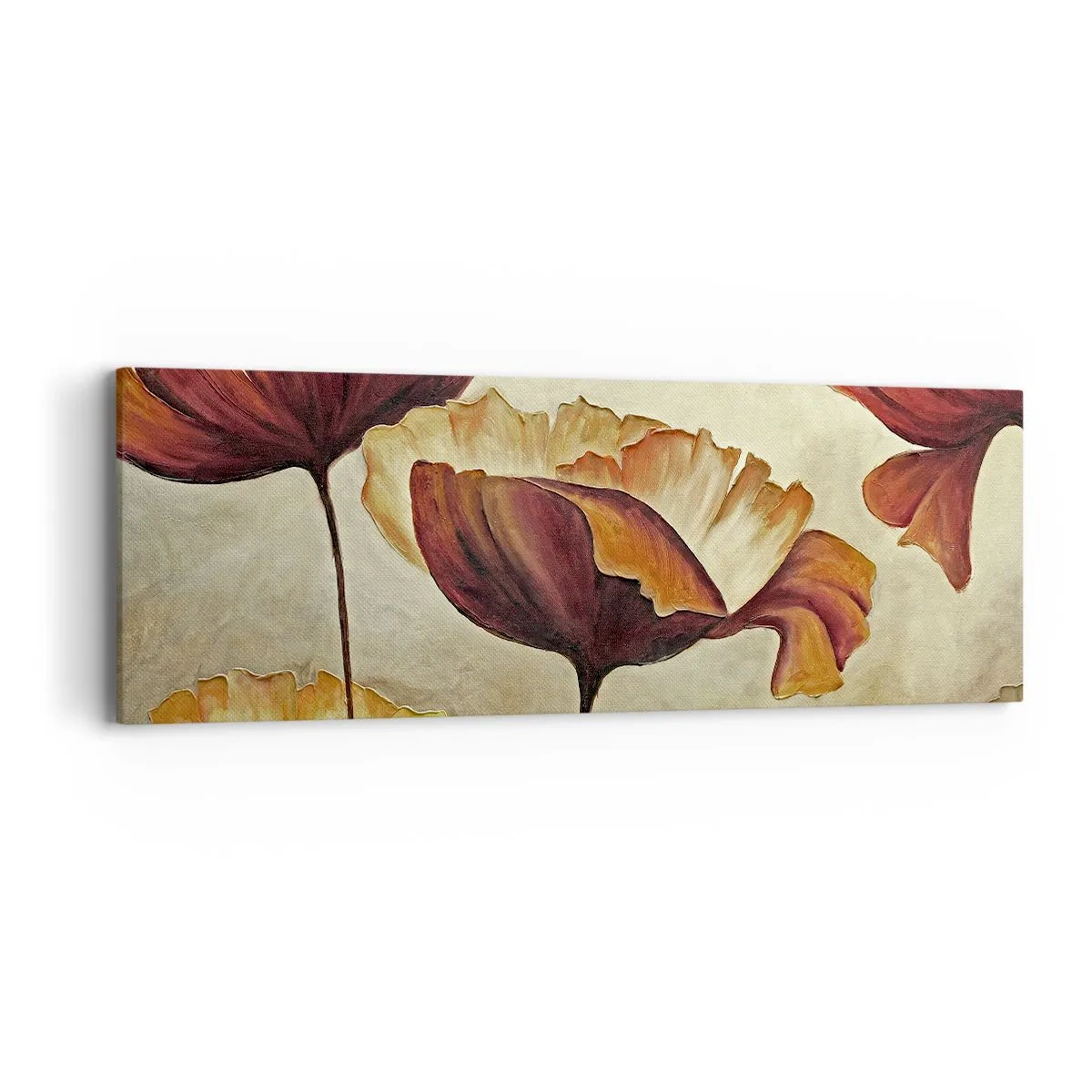 Impression sur toile - Image sur toile - À la lisière des champs - 90x30 cm