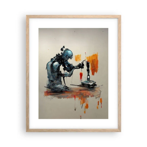 Affiche dans un chêne clair - Poster - Déjà demain… - 40x50 cm