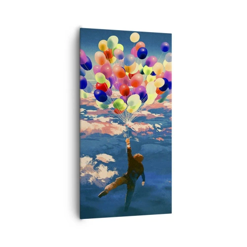 Impression sur toile - Image sur toile - Un rêve d'enfant devenu réalité - 65x120 cm
