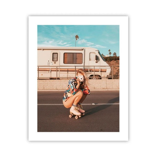 Affiche - Poster - Souriez s'il-vous-plait! - 40x50 cm