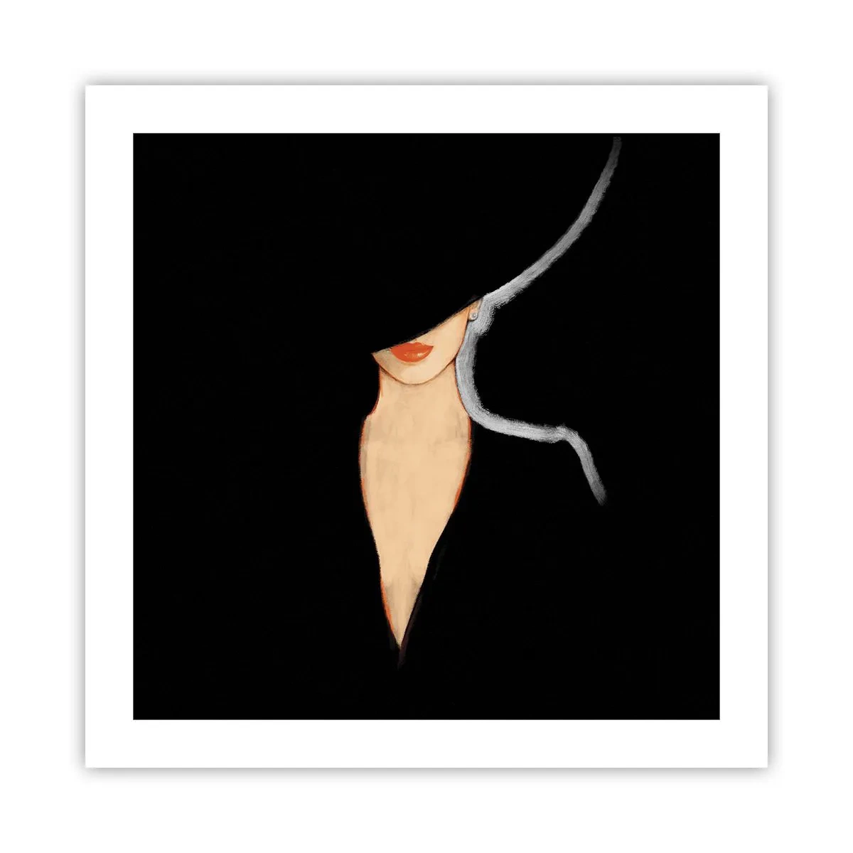 Affiche - Poster - Élégance et style - 50x50 cm
