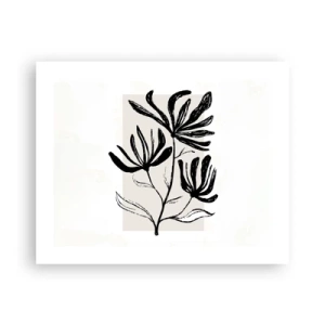 Affiche - Poster - Esquisse pour l'herbier - 50x40 cm