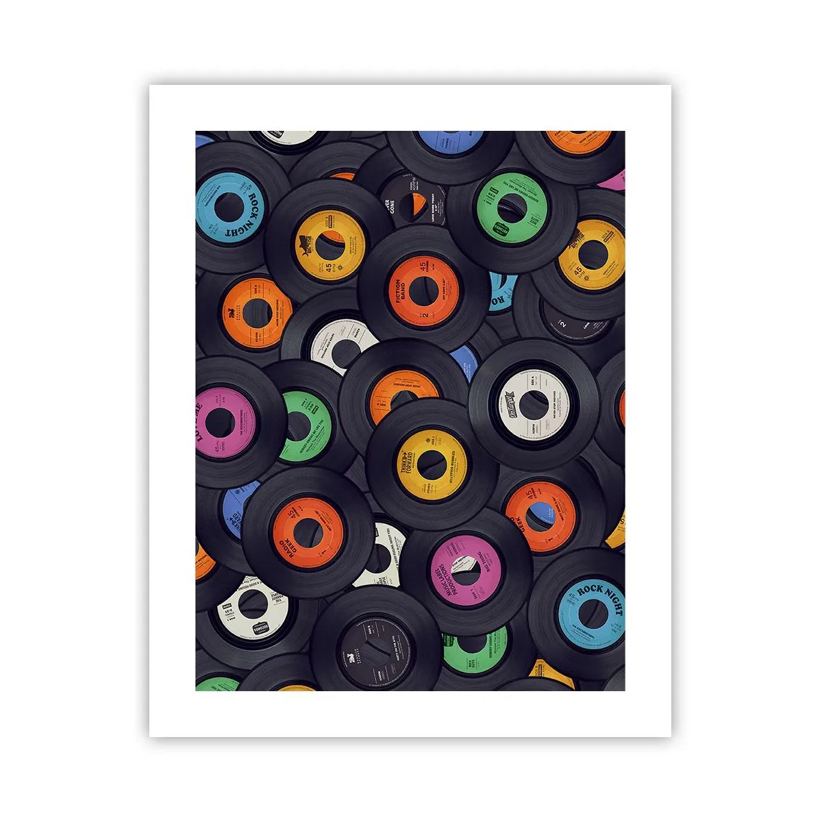 Affiche - Poster - Couleurs des classiques - 40x50 cm