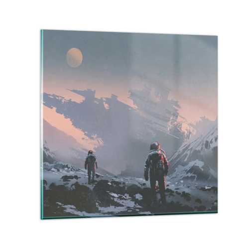 Impression sur verre - Image sur verre - Sous une étoile inconnue - 50x50 cm