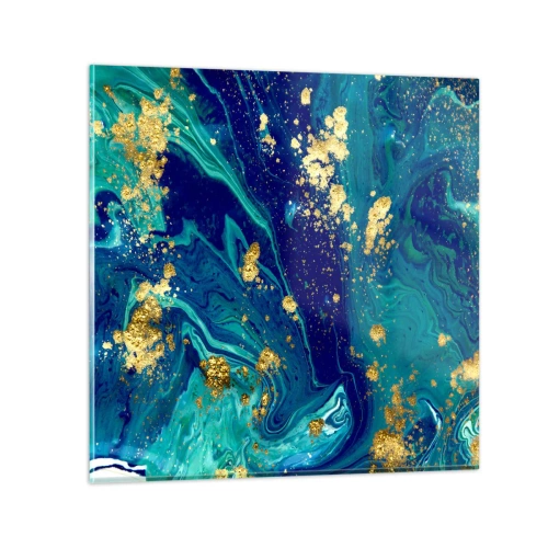 Impression sur verre - Image sur verre - Les pétales du soleil - 30x30 cm