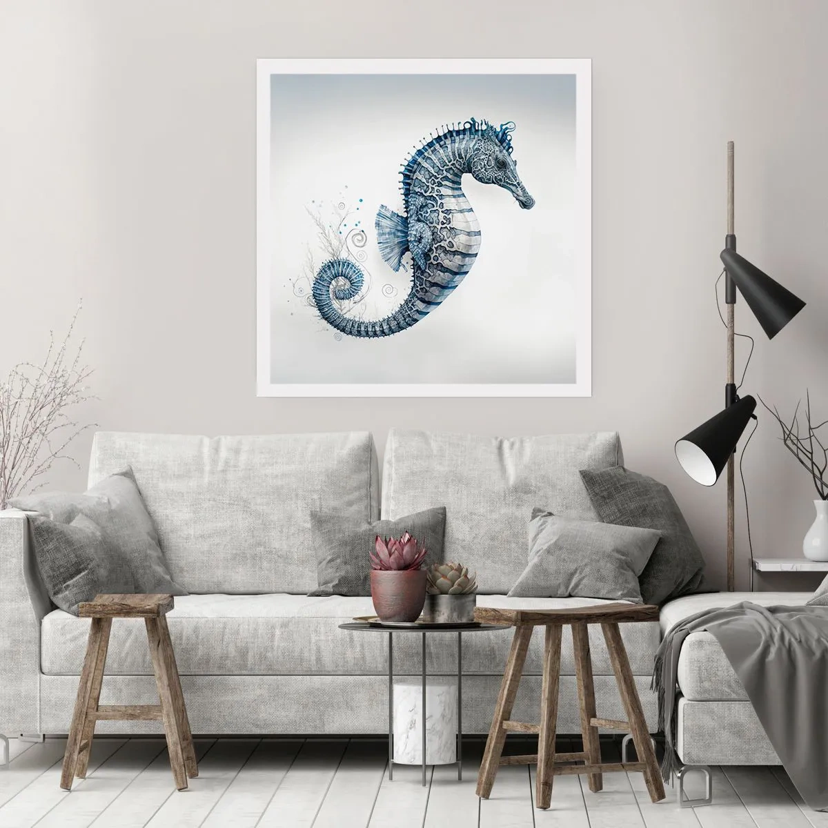 Affiche - Poster - Une subtile plaisanterie de la nature - 50x50 cm