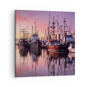 Impression sur toile - Image sur toile - Avant le jour suivant - 60x60 cm