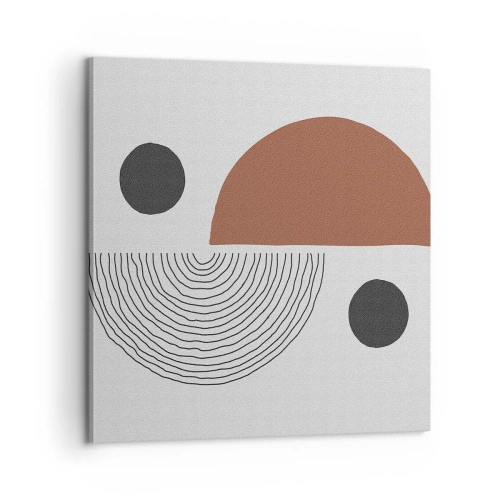 Impression sur toile - Image sur toile - Perfection de la roue - 60x60 cm