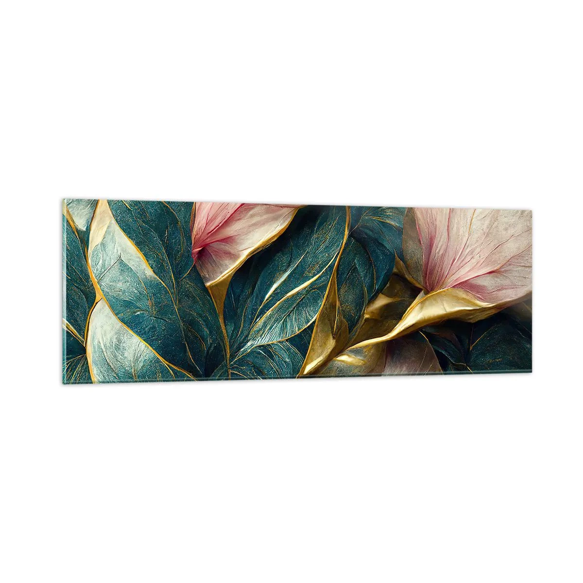 Impression sur verre - Image sur verre - Élégance et style naturels - 90x30 cm