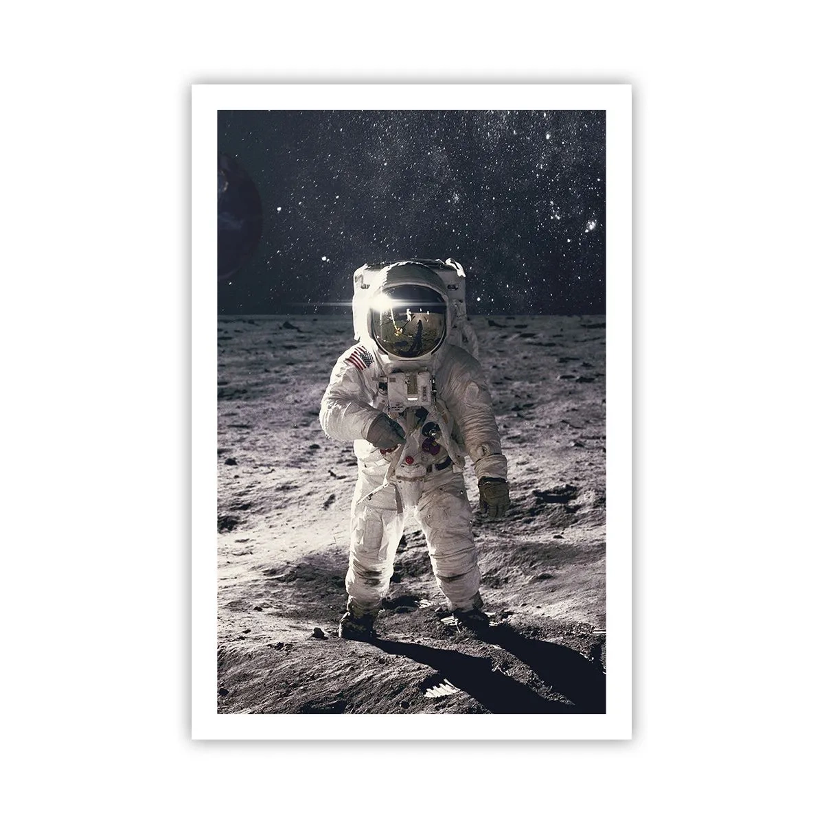 Affiche - Poster - Salutations de la lune - 61x91 cm