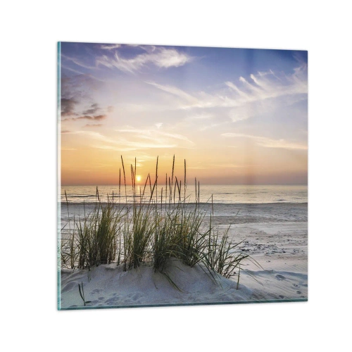 Impression sur verre - Image sur verre - Regarde, pense, ressent - 70x70 cm