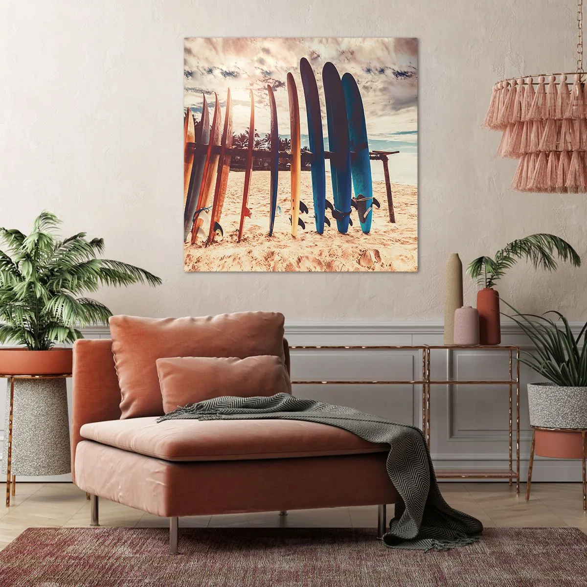 Impression sur toile - Image sur toile - Bonne nuit, à demain - 50x50 cm