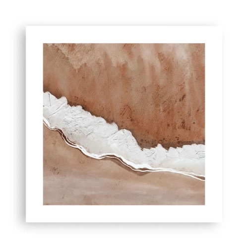 Affiche - Poster - Dans des couleurs de la terre - 40x40 cm