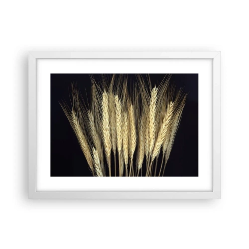 Affiche dans un cadre blanc - Poster - Magie rustique - 40x30 cm