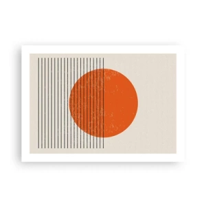 Affiche - Poster - Toujours le soleil - 70x50 cm