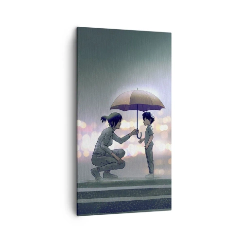 Impression sur toile - Image sur toile - Et maintenant, tout va bien - 45x80 cm