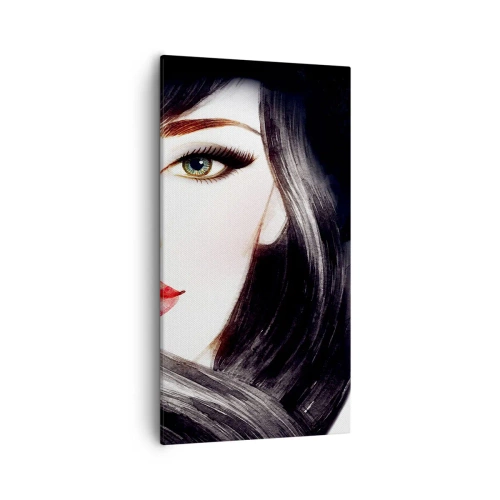 Impression sur toile - Image sur toile - Aspect saphir - 55x100 cm