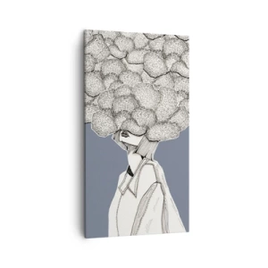 Impression sur toile - Image sur toile - La tête dans les nuages - 45x80 cm