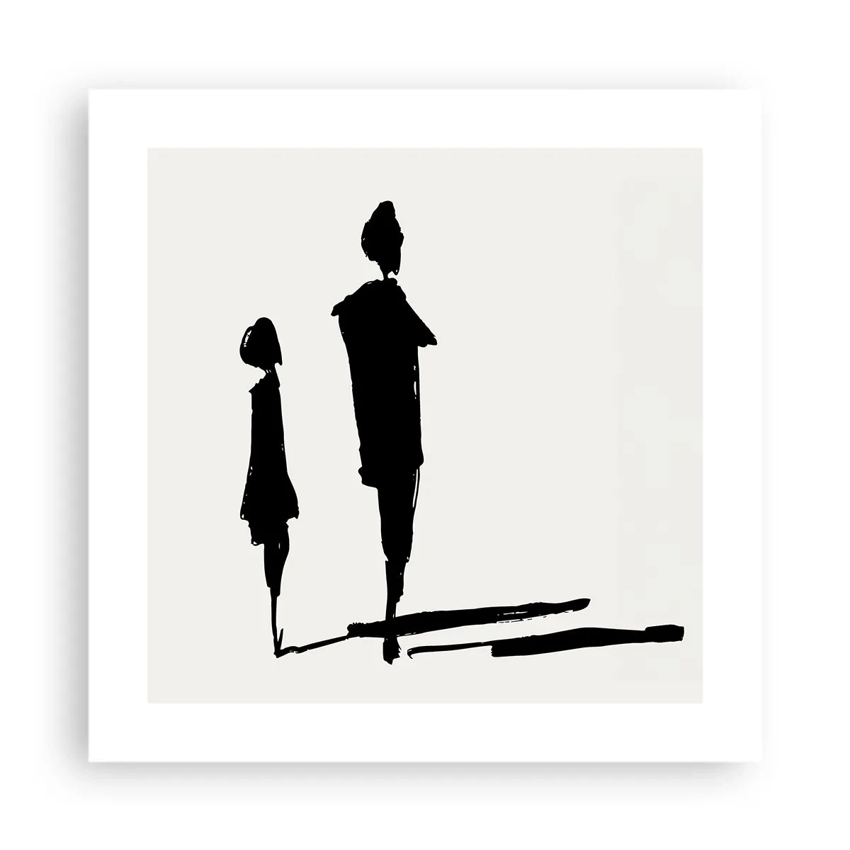 Affiche - Poster - Êtes-vous sûr qu'ils sont ensemble ? - 40x40 cm