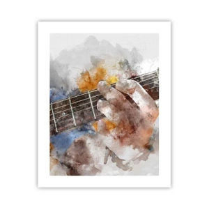 Affiche - Poster - La poésie entre les cordes - 40x50 cm