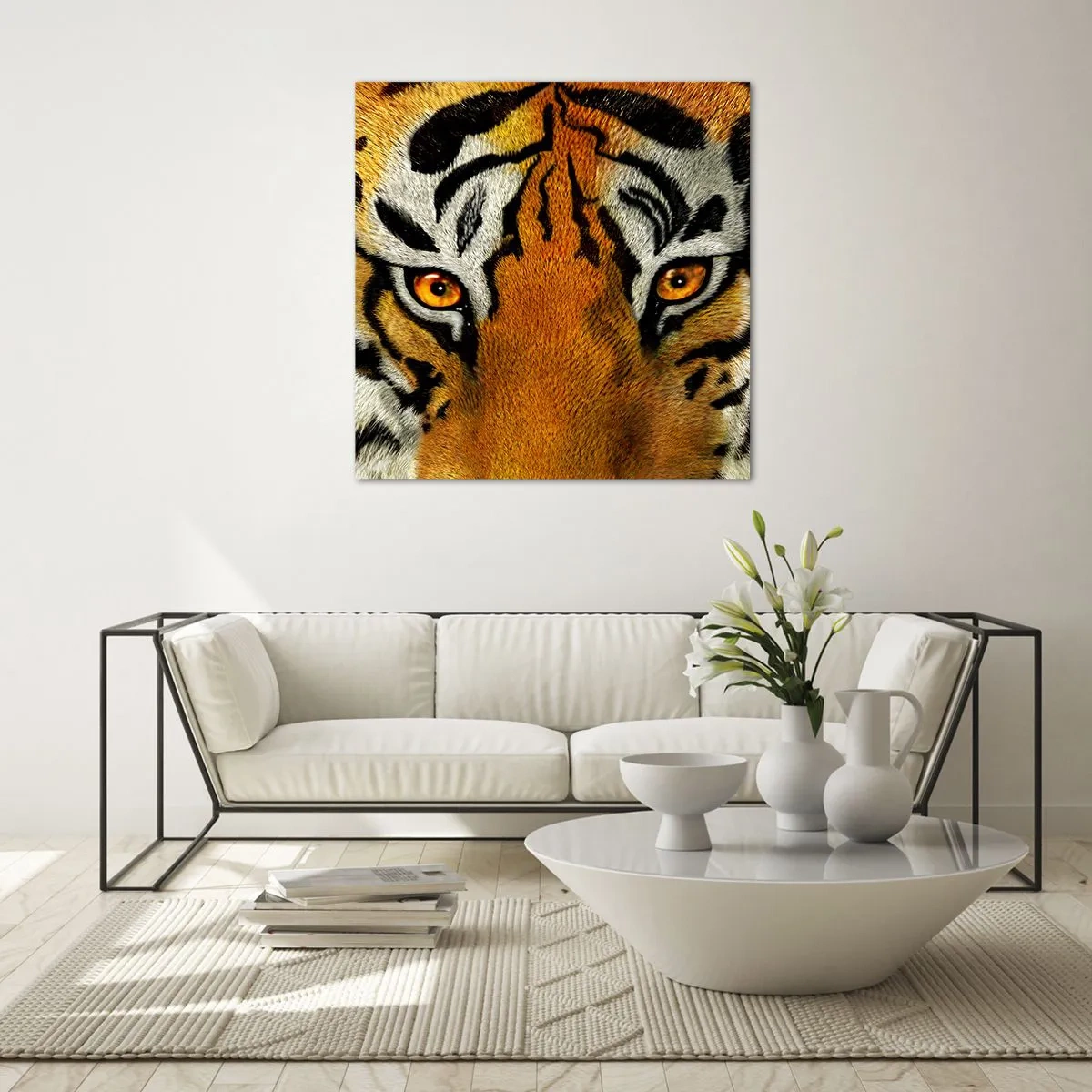 Impression sur verre - Image sur verre - Terrible et beau - 40x40 cm