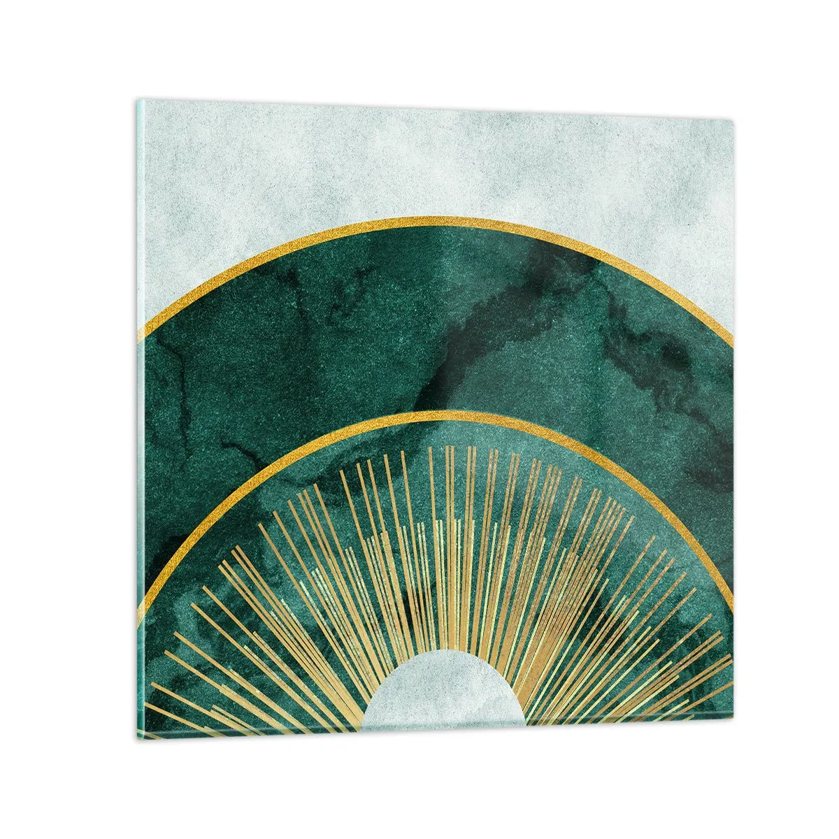 Impression sur verre - Image sur verre - Un autre système solaire - 40x40 cm