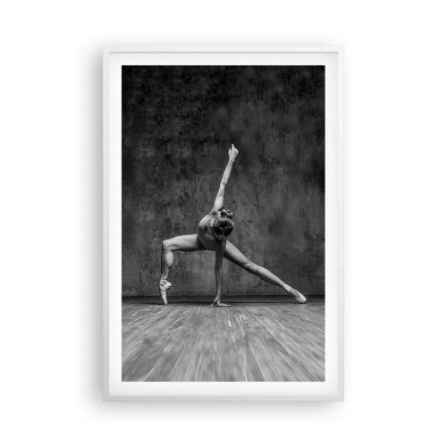 Affiche dans un cadre blanc - Poster - Balance idéale - 61x91 cm
