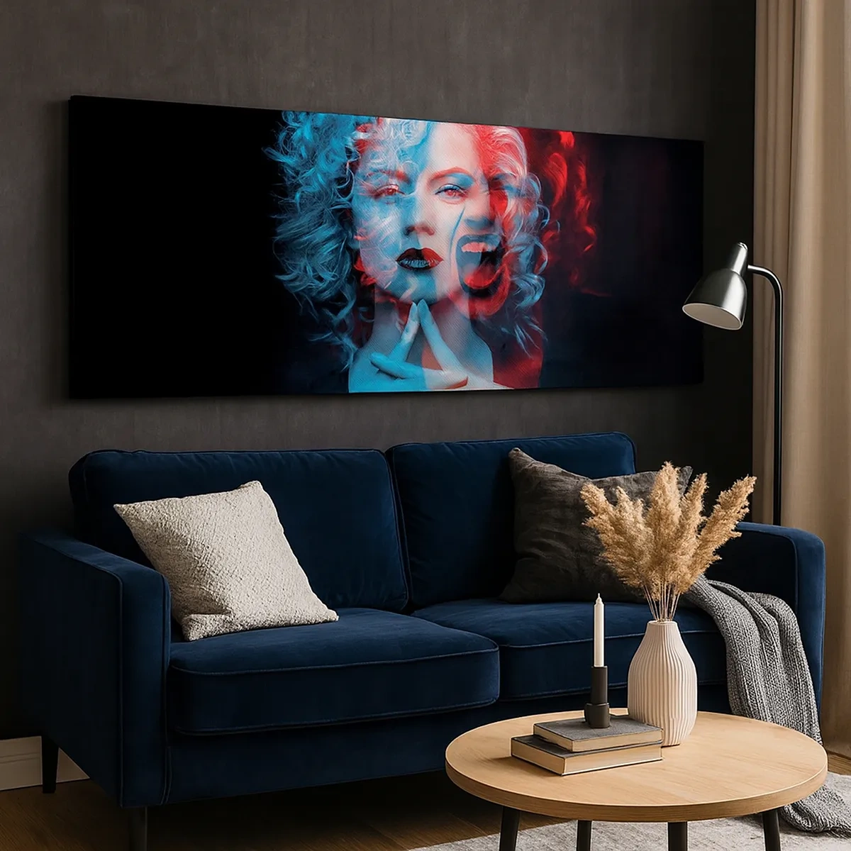 Impression sur toile - Image sur toile - Alter ego - 30x30 cm