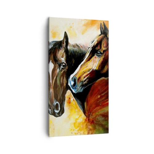 Impression sur toile - Image sur toile - Deux fois plus gracieux - 45x80 cm