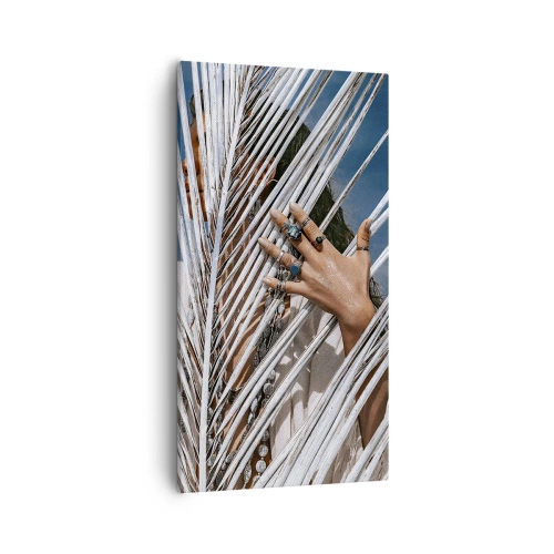 Impression sur toile - Image sur toile - Fille de chaman ? - 55x100 cm