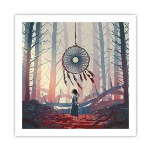 Affiche - Poster - Rituel secret du bonheur - 60x60 cm