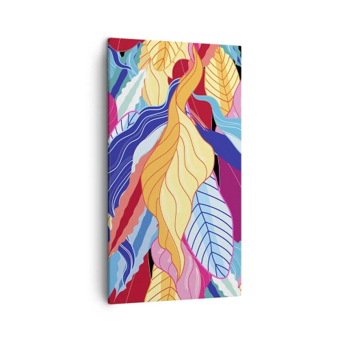 Impression sur toile - Image sur toile - Un désordre coloré - 45x80 cm