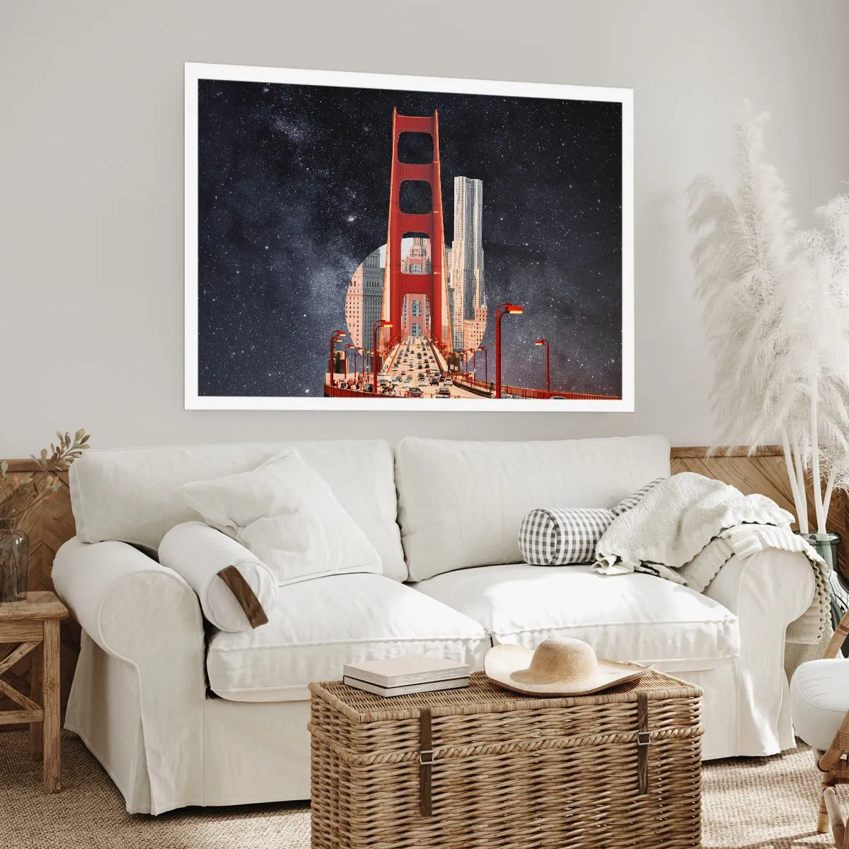 Affiche - Poster - Toujours au centre - 70x50 cm