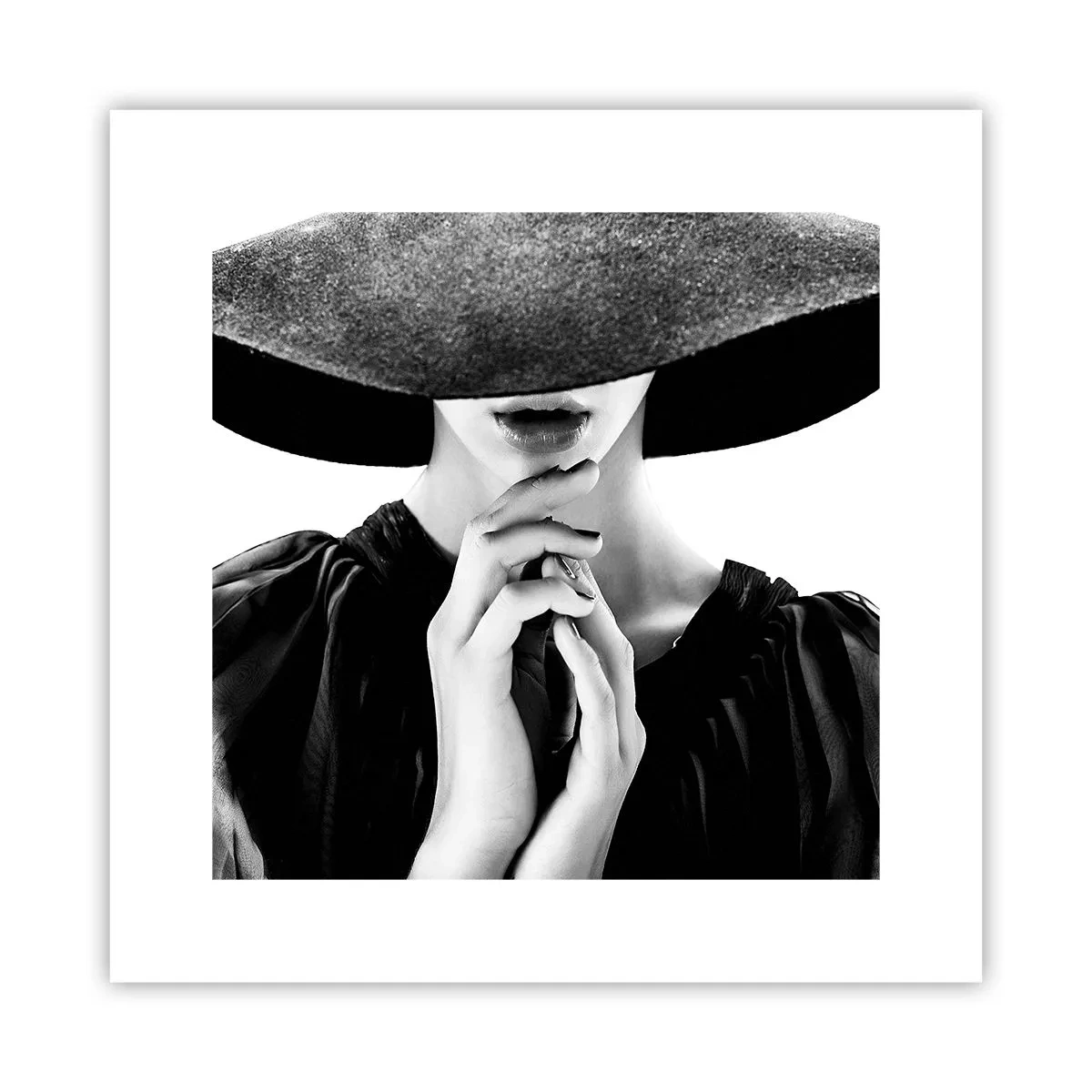 Affiche - Poster - Beauté cachée - 30x30 cm