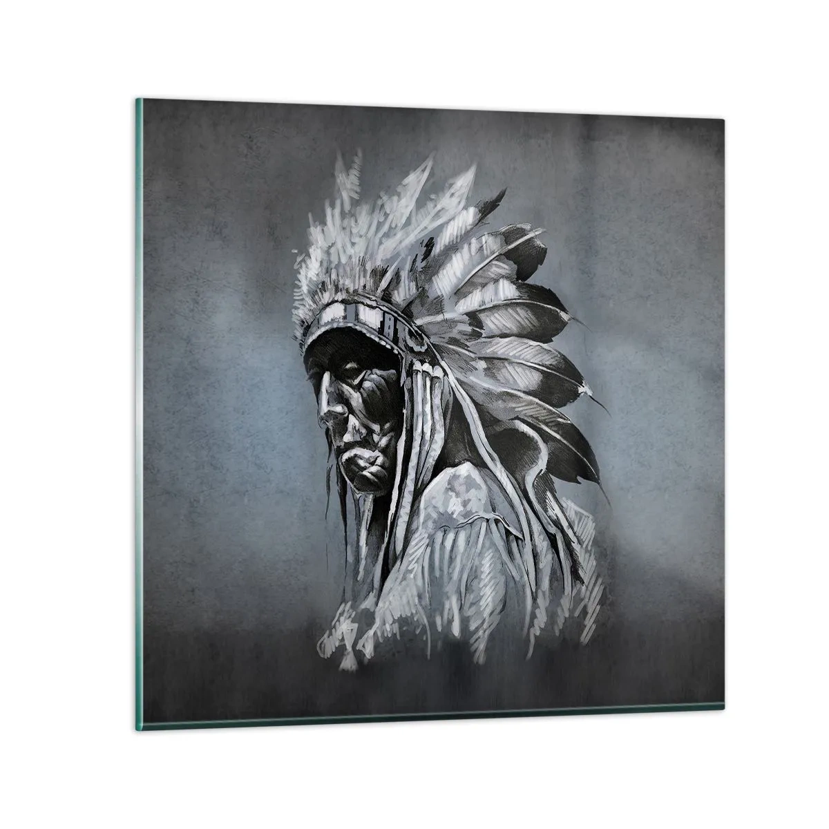 Impression sur verre - Image sur verre - Retour aux sources - 70x70 cm