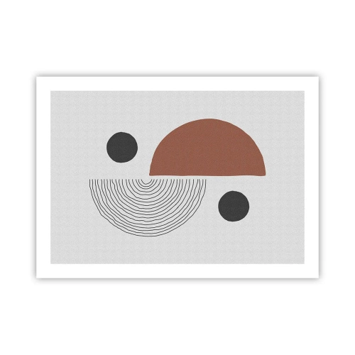 Affiche - Poster - Perfection de la roue - 70x50 cm