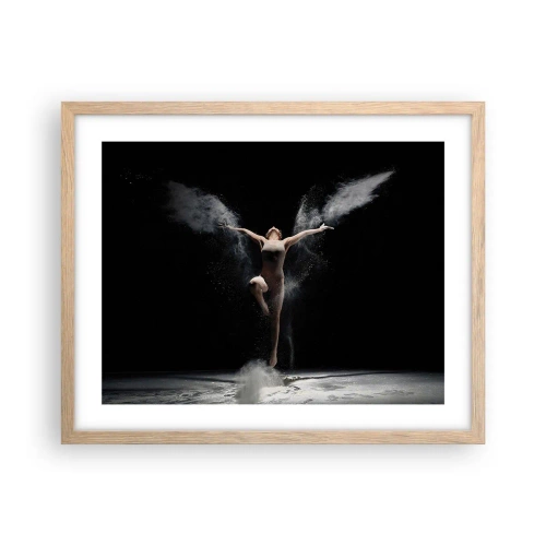 Affiche dans un chêne clair - Poster - Les elfes existent - 50x40 cm