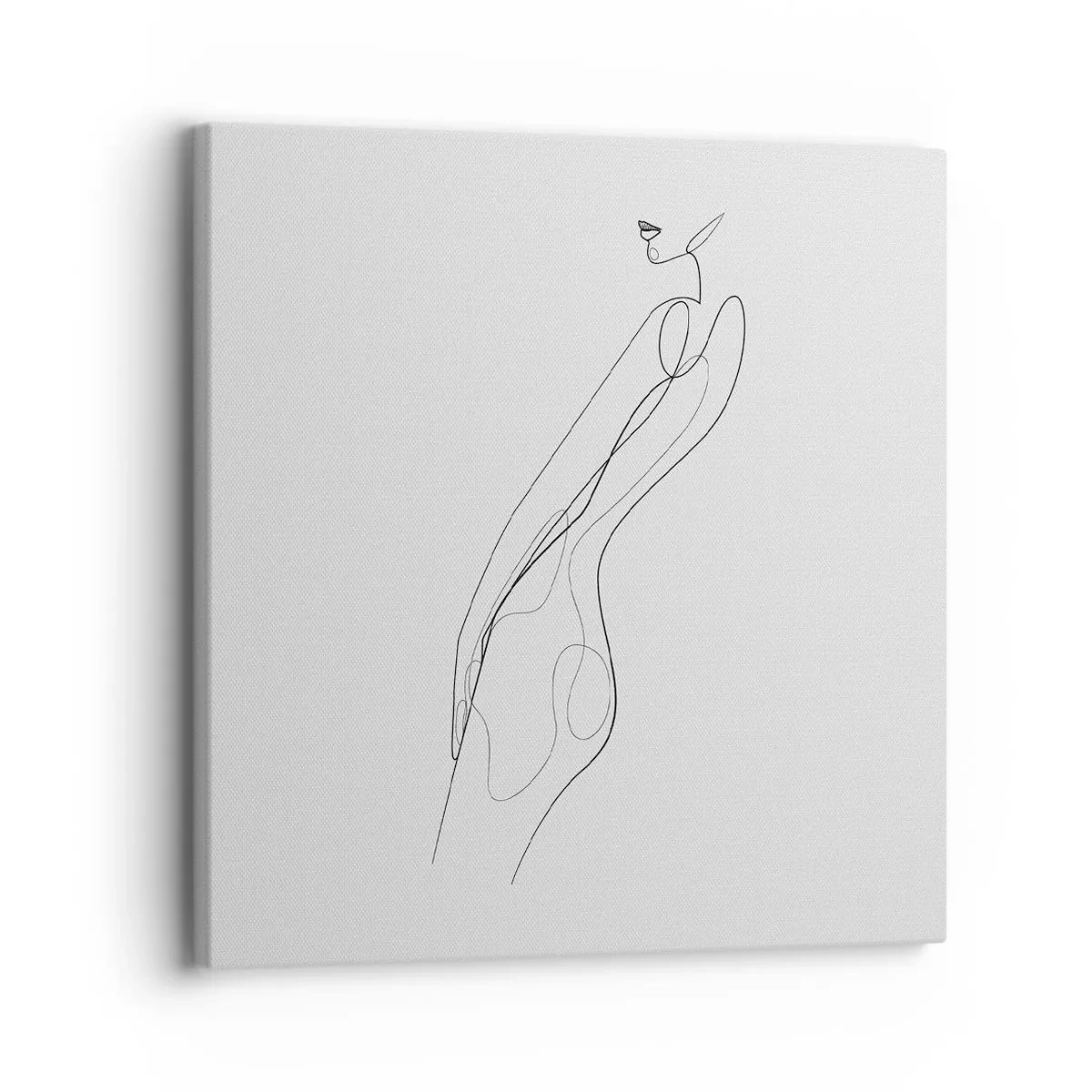 Impression sur toile - Image sur toile - Juste une promesse - 30x30 cm