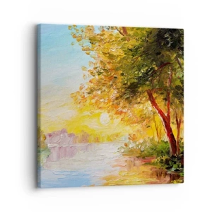 Impression sur toile - Image sur toile - Et in Arcadia ego - 30x30 cm
