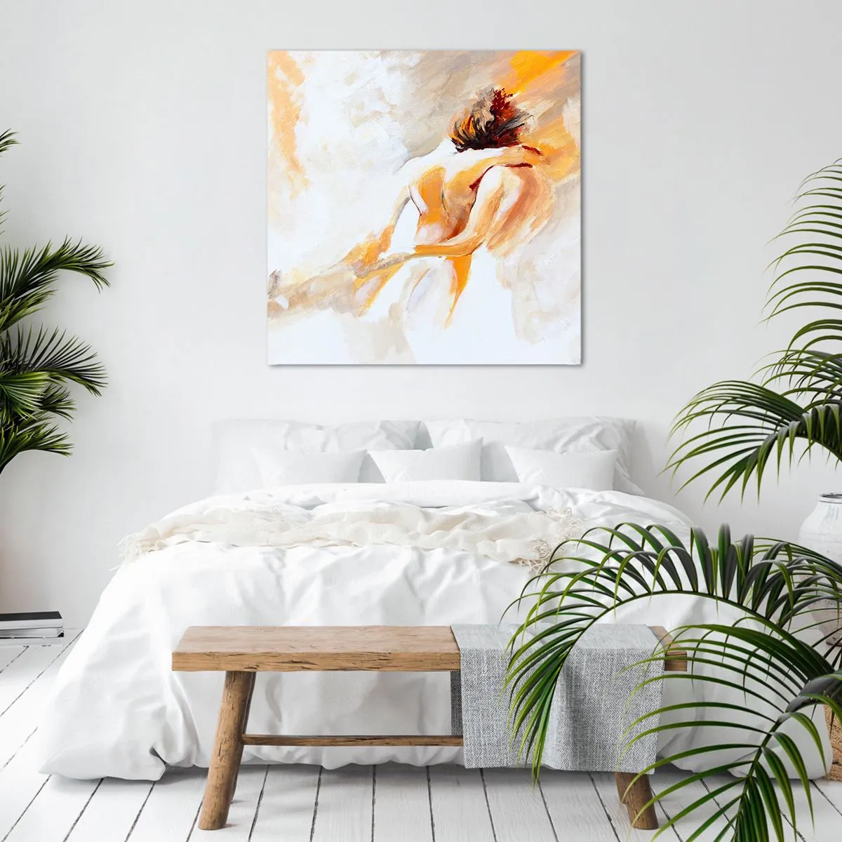 Impression sur toile - Image sur toile - Proximité dans le ciel - 70x70 cm