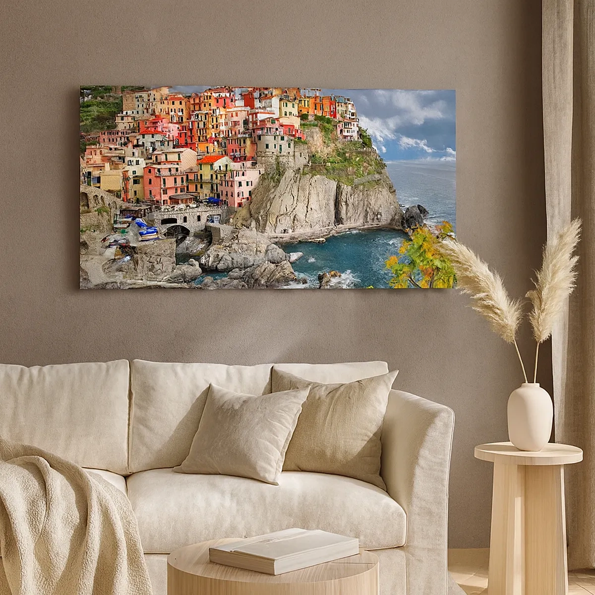 Impression sur toile - Image sur toile - Un groupe embrassant les rochers - 30x30 cm