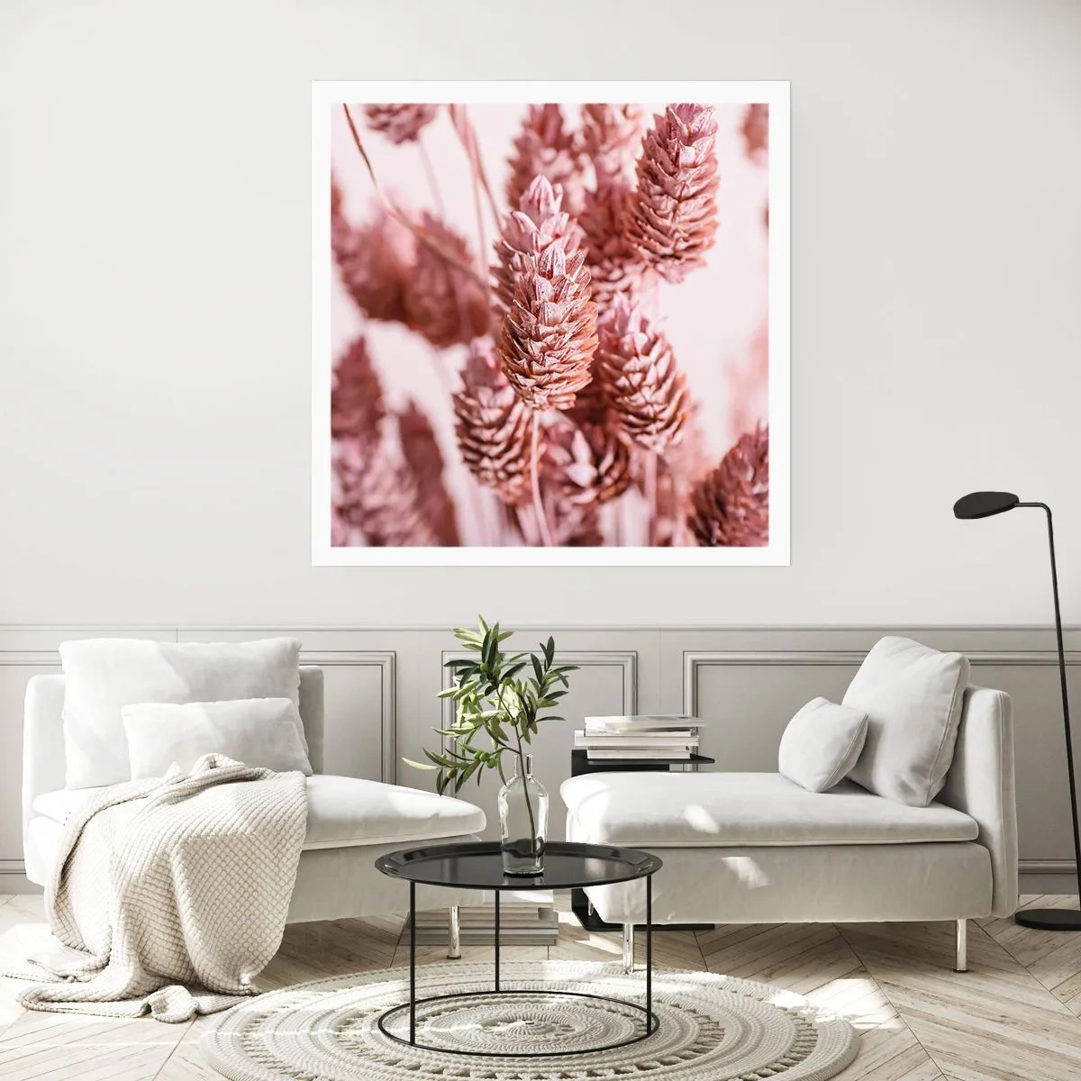 Affiche - Poster - Apparemment discret - 40x40 cm