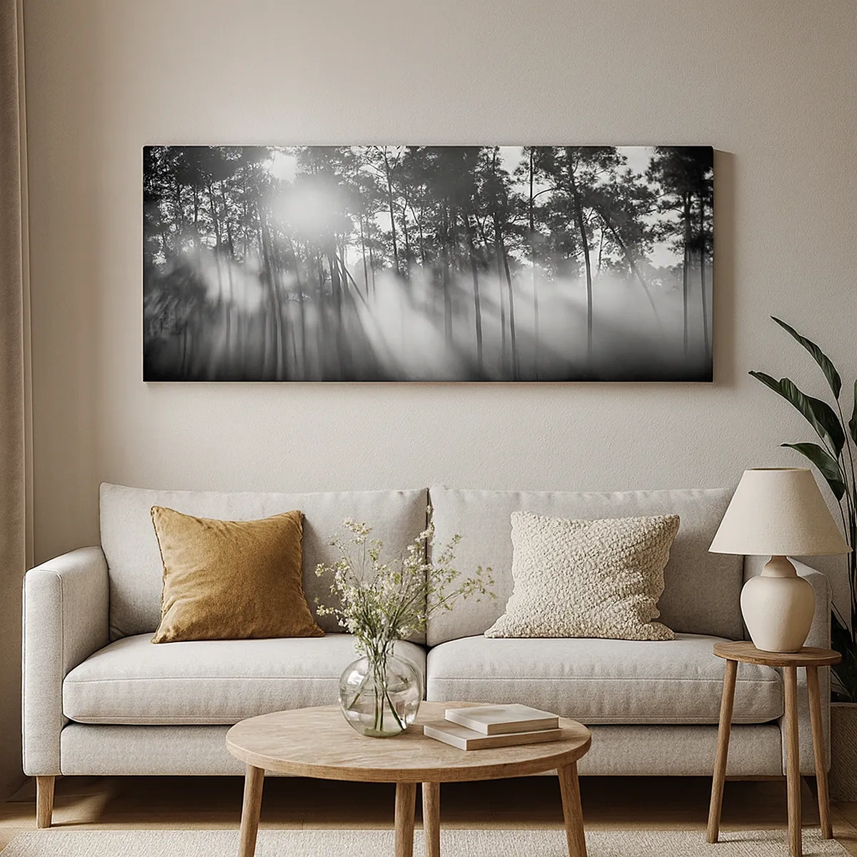 Impression sur toile - Image sur toile - Soleil inarrêtable - 30x30 cm