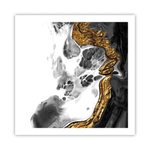 Affiche - Poster - Composition organique - 60x60 cm