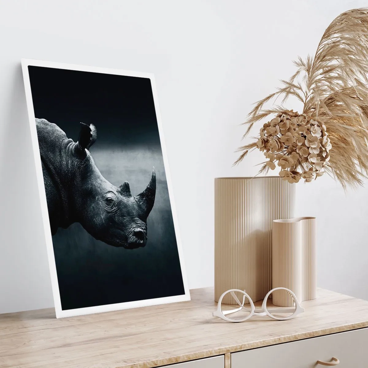 Affiche - Poster - Le profil droit - 30x40 cm