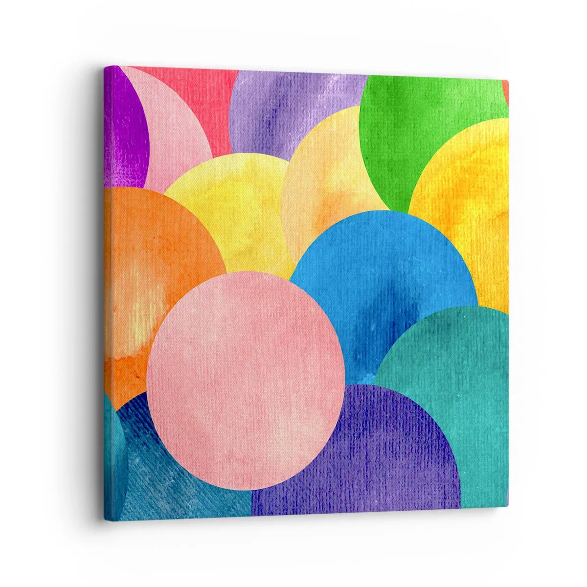 Impression sur toile - Image sur toile - La plénitude primitive de la vie - 30x30 cm