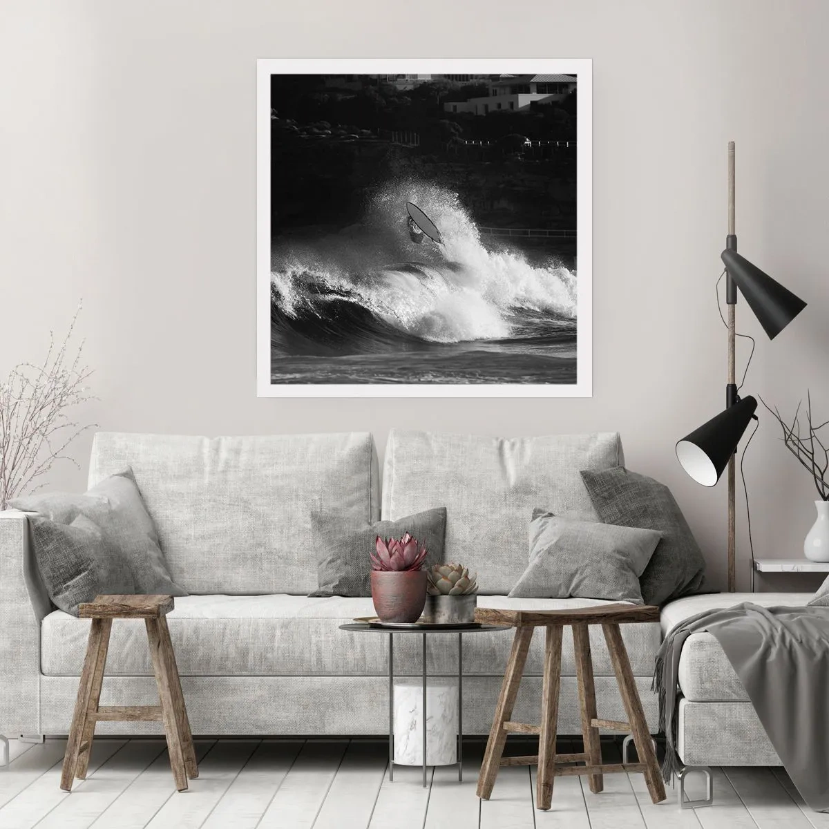 Affiche - Poster - Défi accepté! - 60x60 cm