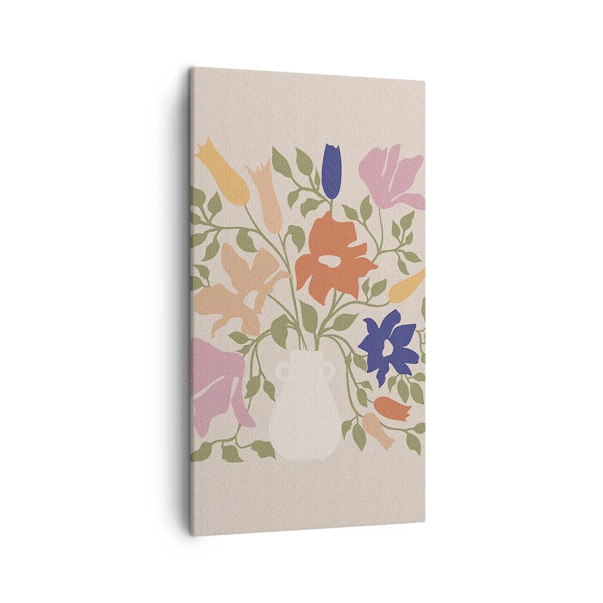 Impression sur toile - Image sur toile - Bouquet délicat - 45x80 cm