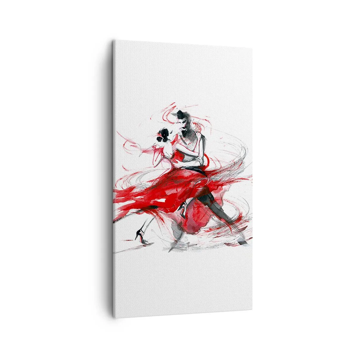 Impression sur toile - Image sur toile - Tango - le rythme de la passion - 45x80 cm