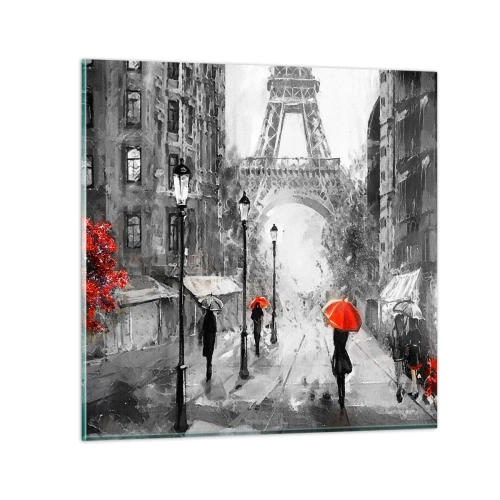 Impression sur verre - Image sur verre - Tous les chemins mènent à elle - 60x60 cm